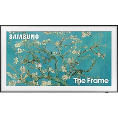 SAMSUNG 32-Inch Class QLED 4K LS03B Series The Frame Quantum HDR Smart TV with Alexa Built-in (QN32LS03BBFXZA, 2022 Model) (Renewed)