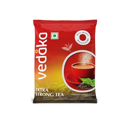Image of Amazon Brand - Vedaka Extra Strong Tea | 500 g | Kadak Chai | Bold & Aromatic