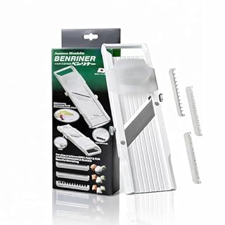 Benriner BN-64W-1 - Mandolino in acciaio inox, affettaverdure