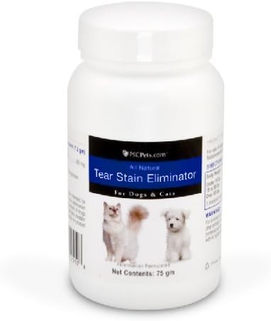 Tear Stain Eliminator All Natural Powder for Dogs and Cats, 75gm