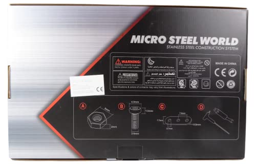 OPO 10 - Metal construction set, to assemble, reproduction of combat aircraft compatible with Grumman F-14 TOP GUN - Image 3