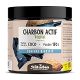 Charbon Végétal Activé en Poudre   150 g   100% Issu de Coques de Noix de Coco