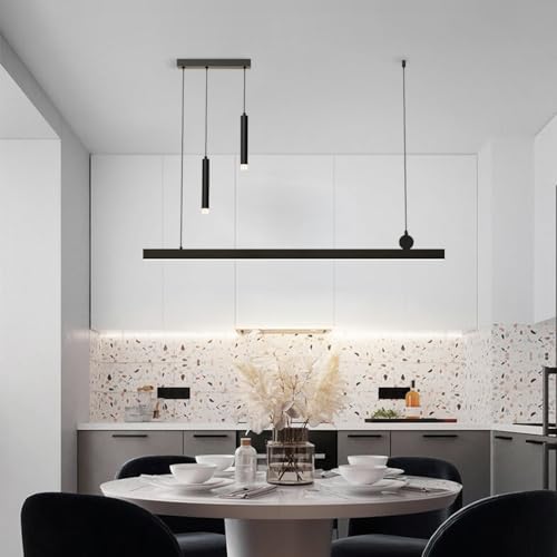 Lustre LED moderne pour sublimer vos dîners avec un éclairage chaleureux