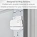 Garage Door Bracket for Ring Alarm Contact Sensors (2nd Gen) - Sensor Not Included - Easy Installation Garage Door Security Accessory (1 Pack)
