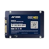 Ant Esports 690 Neo Sata 2.5" 256 GB SSD Internal Solid State Drive (SSD) with SATA III Interface, 6Gb/s, Fast Performance, Ultra Low Power Consumption, with Quad Channel Controller, Black