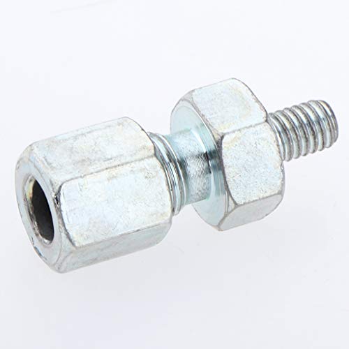 Baoblaze ajuste de graxa hidráulica padrão – liso, 90 graus, reto M10 x M6