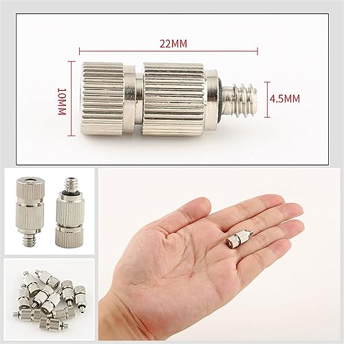 Buses d'atomiseur haute pression 10/24 UNC de 0,8 mm pour brumisation de jardin - 7