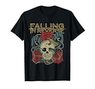 Falling in reverse design. Officially Licensed by Falling In Reverse Lightweight, Classic fit, Double-needle sleeve and bottom hem
