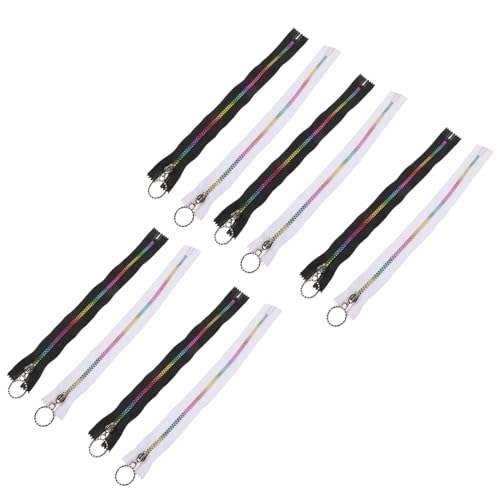 SEWACC 10 Pcs Zíper De Roupas Zíper Artesanal Zíperes Compactos Zíperes Para Costura Zíperes Com Ane