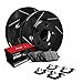 R1 Concepts Front Brakes and Rotors Kit |Front Brake Pads| Brake Rotors and Pads|Optimum OEp Brake Pads and Rotors| Hardware Kit|fits 1984-1987 Isuzu Pickup, Trooper