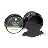 COCOSME Activated Charcoal Teeth Whitening Powder – for white healthy and clean teeth – 100% Natural and Vegan – mint…