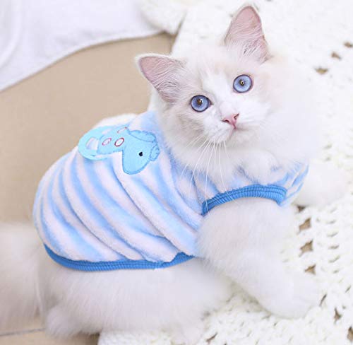 Clopon 3 peças de suéter para cães de inverno quente roupas para cães pequeno chihuahua roupas para