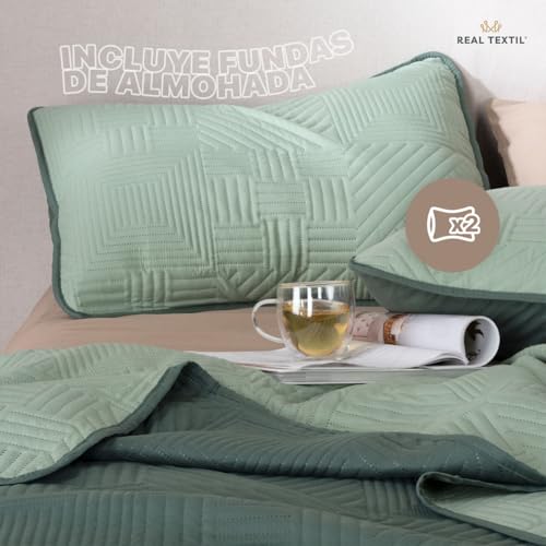 Lista de Cubrecamas más recomendados. 3 Cubrecamas marca REAL TEXTIL (3)