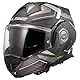 LS2, Modularer Motorradhelm ADVANT X CARBON HORIZON Matt Silver Grey, M
