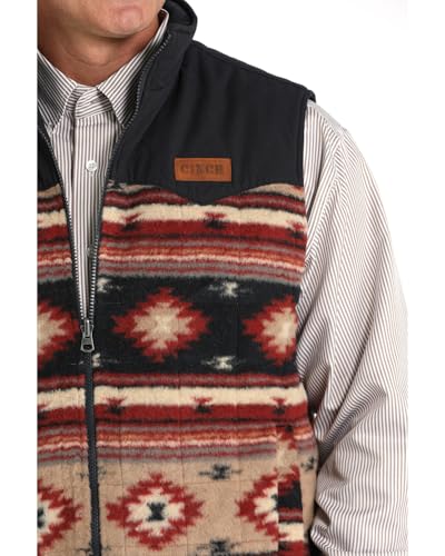 Cinch Men's Reversible Khaki Vest4