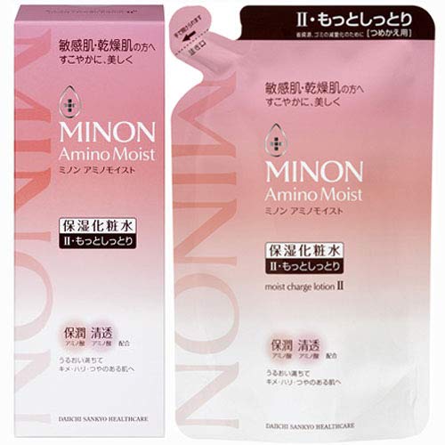 ミノンアミノモイスト モイストチャージ ローションII もっとしっとりタイプ150mL+詰替え130ml