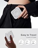 for Apple Watch Magnetic Charging Dock - 5W Wireless Fast iWatch Charger Stand with USB C Cable, Nightstand Mode, for Apple Watch Ultra 2/10/9/8/7/6/SE/SE2/5/4/3/2, Portable Travel Retractable White - Image 7