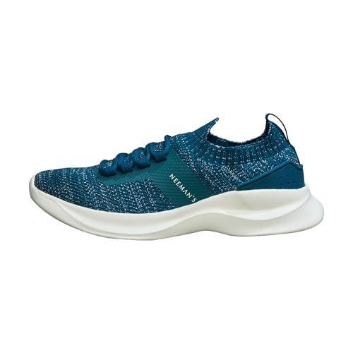 Image of Neeman's Fuse Knit Sneakers for Men & Women | Breathable Knit Upper, Supportive Heel Counter & Lightweight Cushioned EVA Sole | Everyday Walking, Travel & Casual Comfort Shoes