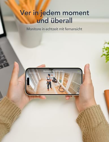 GNCC 2-Pack GC3 überwachungskamera Innen mit Nachtsicht, 1080P HD WLAN Indoor Kamera, Zwei-Wege-Audio, PIR Bewegungserkennung, mit Alexa & Google Home, 2.4Ghz WiFi, Cloud-Abonnement & SD Speicher