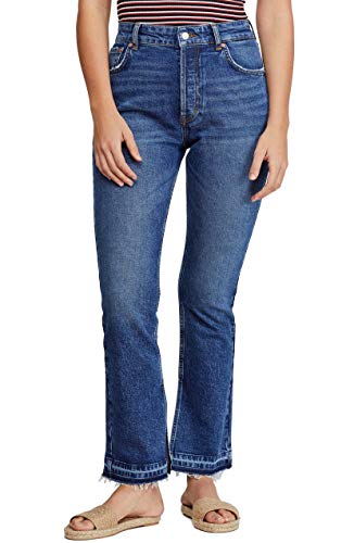 Jean bootcut Emmy Free People bleu 29 élance la silhouette avec sa fente
