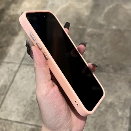 Coque iPhone 14 Pro Max rose mat pour recharge sans fil au bureau - 6
