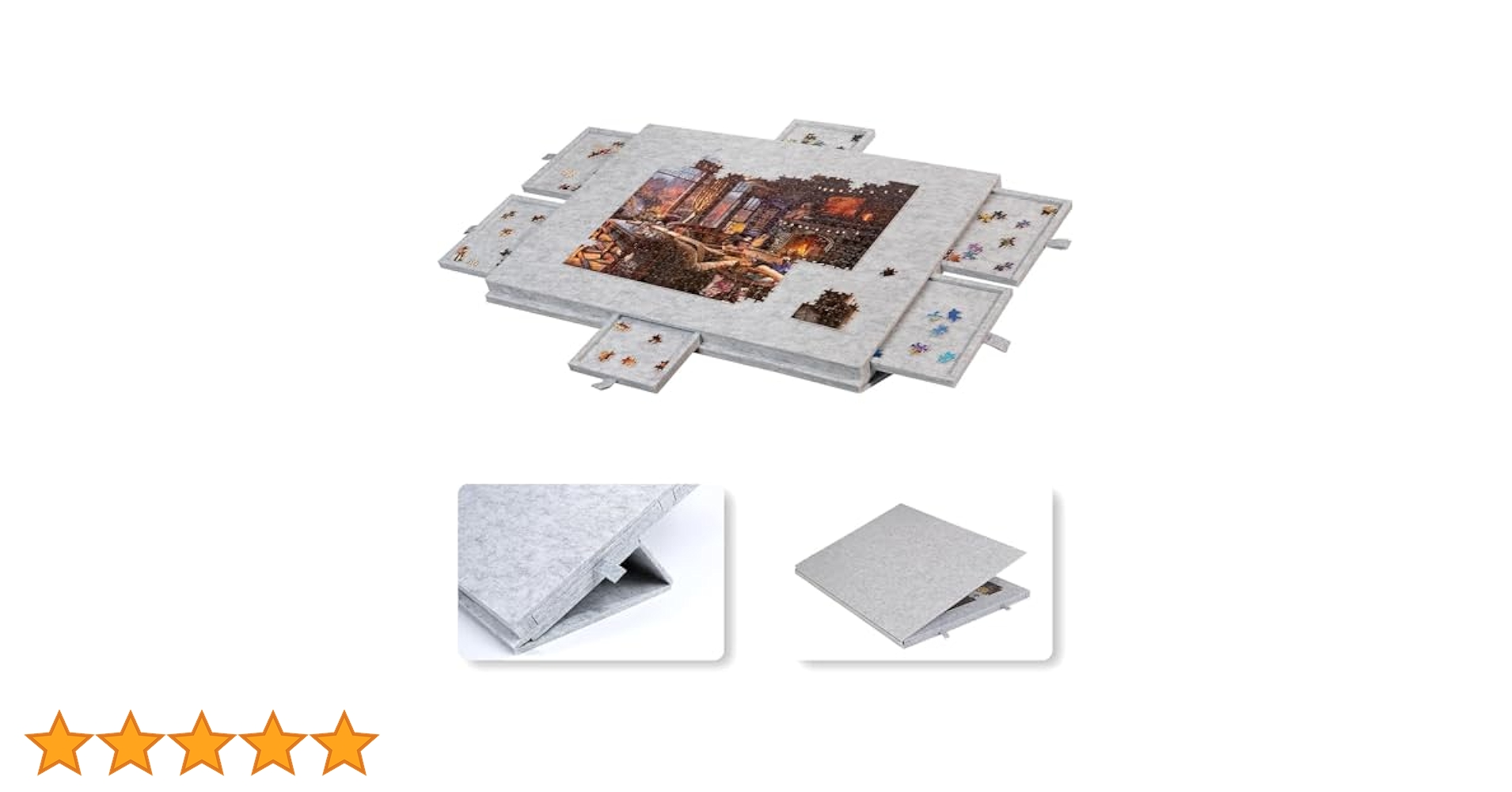 Amazon.co.jp: 1000ピースパズルボード ジグソーパズル テーブル