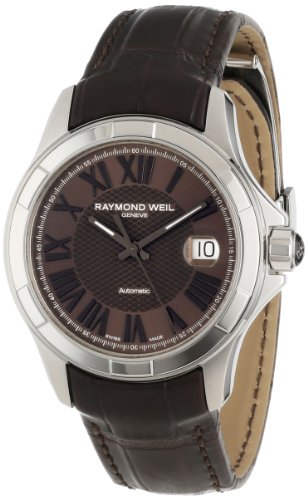 [���C�����h�E�E�B��] Raymond Weil �r���v Men's Parsifal Automatic Steel case and Leather strap Watch �X�C�X�������� 2970-STC-00718 �����Y [�o���h���ߍH��&�����Z