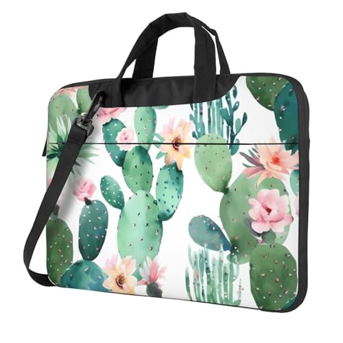Sacoche ordinateur portable cactus idéale pour le bureau et la fac