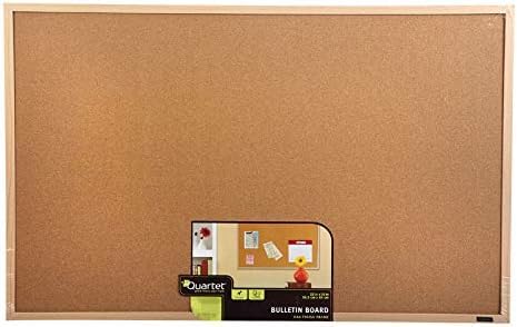 Quartet Natural Cork Bulletin Board, 35" x 23", Wood Finish MDF Frame, Self-healing Cork (2642638035) by Quartet - Image 5