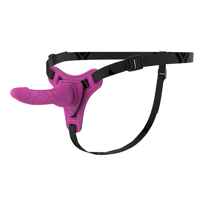 CinturóN De Nylon Femenino con Varilla De Silicona De 150 Cm, Varilla De Silicona Especial De TamañO Ajustable + Larga para El Entrenamiento De Resistencia (Rosa)