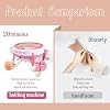 BUAOB SENTRO Knitting Machine 48 Needles for Adults, Smart Automatic Circular Crochet Knitting Machine with Row Counter