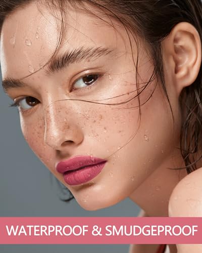 Image of MAKI YIKA Pink Lipstick Matte for Women Color Stay Long Lasting Lipsticks