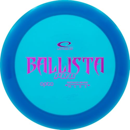 Ballista Pro by Latitude 64 | Premium Opto Plastic | High Speed Disc Golf Distance Driver (Colors Vary)