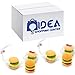 30 MINI BURGER GOMMOSI CARAMELLE GOMMOSE TROLLI HAMBURGER PANINO BIG MAC