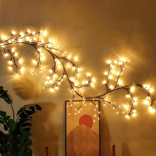 Libershine Arbre Lumineux LED, Arbres Guirlande Lumineuse, Decoration Murale, Decoration Interieur...