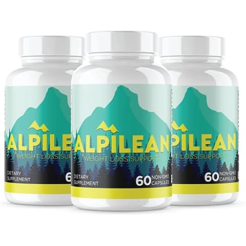 (3 Pack) Alpilean Supplement Capsules Alpalean Pills Metabolism Hack Advanced Formula Pills (180 Capsules) Official 3 Month Supply Cover
