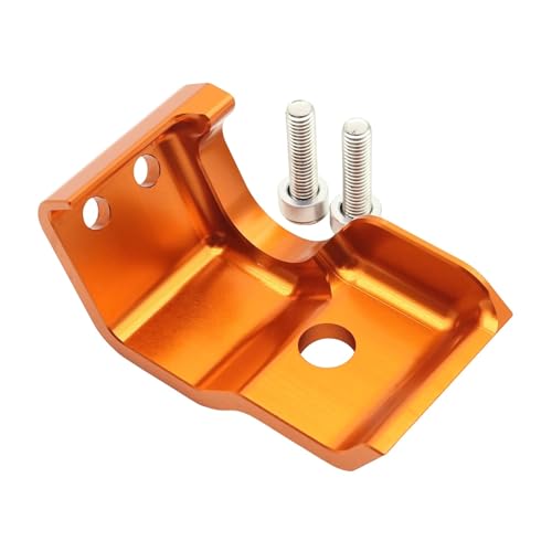 Soufflet de fourche orange pour KTM EXC 300 et SXF protection avant droite