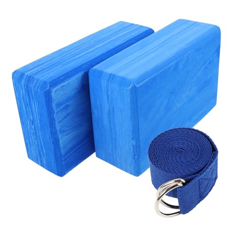 HANABASS Eva Yoga Blocks 3 Pack High Density Foam Yoga Training Equipment Dance Tool