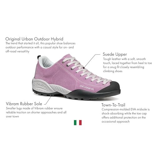 Image of SCARPA Women's Mojito Lightweight Outdoor Shoes for Hiking and Walking