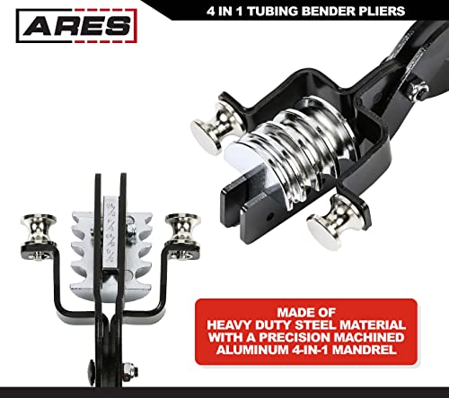 Image of ARES 10023 4-in-1 Quick Change Tubing Bender Pliers - 3 /16 to 3 /8-In