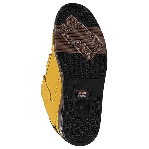 Image of Globe Sabre Skateboard Shoes, Wheat Dark Oak, 5.5 US