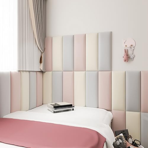 3D Black Foam Wall Panels, Self-Adhesive Headboard Stickers, Easy-Clean Decorative Padding for Bedroom & Office, 30x60cm Anti-Collision Safety Cushioning