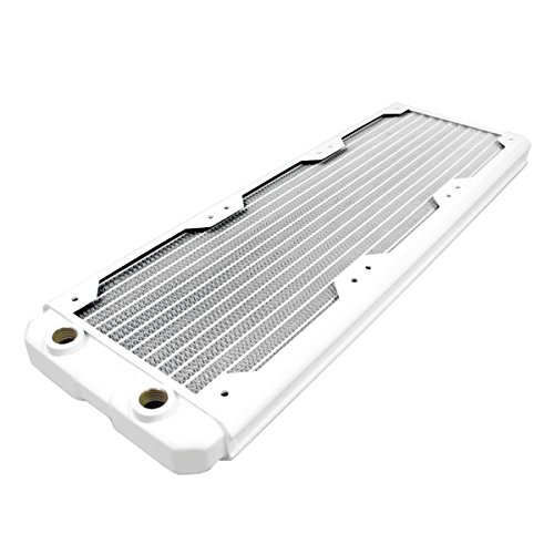 Radiador de 360 mm Nemesis GTS Blanco, elegancia y optimización para hardware avanzado
