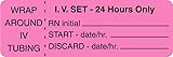 Centurion Nursing IV Tubing Labels