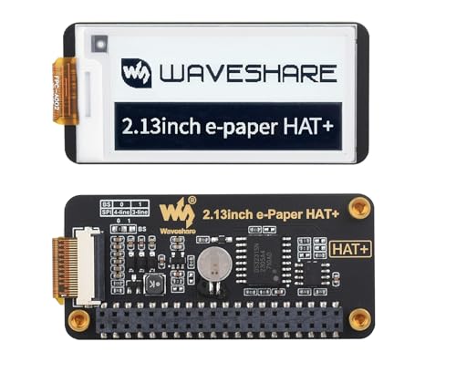 Raspberry Pi 5 4B 3B+ 3B Zero W Zero 2W Jetson Nano�p 2.1�C���` E-Paper HAT+ E-Ink Display 250x122 SPI �C���^�[�t�F�[�X HAT+ �W�� Pwnagotchi �`