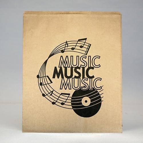 Sac plat marron 15 x 18 cm lot de 100 contre le gaspillage