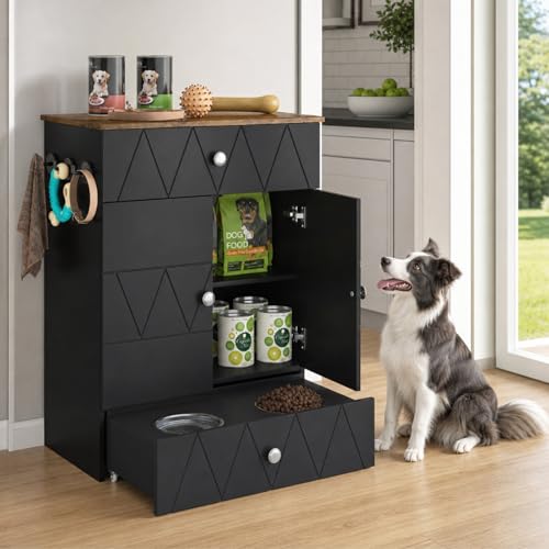 Hidden Feeding Drawer Station