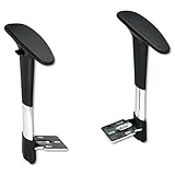 SAF3495BL - Safco Adjustable T-Pad Arms for Metro Series Extended-Height Chairs