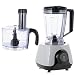 Produktbild HOMCOM 650W Küchenmaschine mit 1L Rührschüssel 1,25L Mixer Multizerkleinerer 7-in-1 Funktion Schneiden, Zerkleinern, Verquirlen, Hacken, Mahlen, Mixen und Mischen 3 Geschwindigkeitsstufen Silber