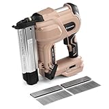 WOODSTARTER Cordless 2-in-1 Brad Nailer (Battery&Charger...